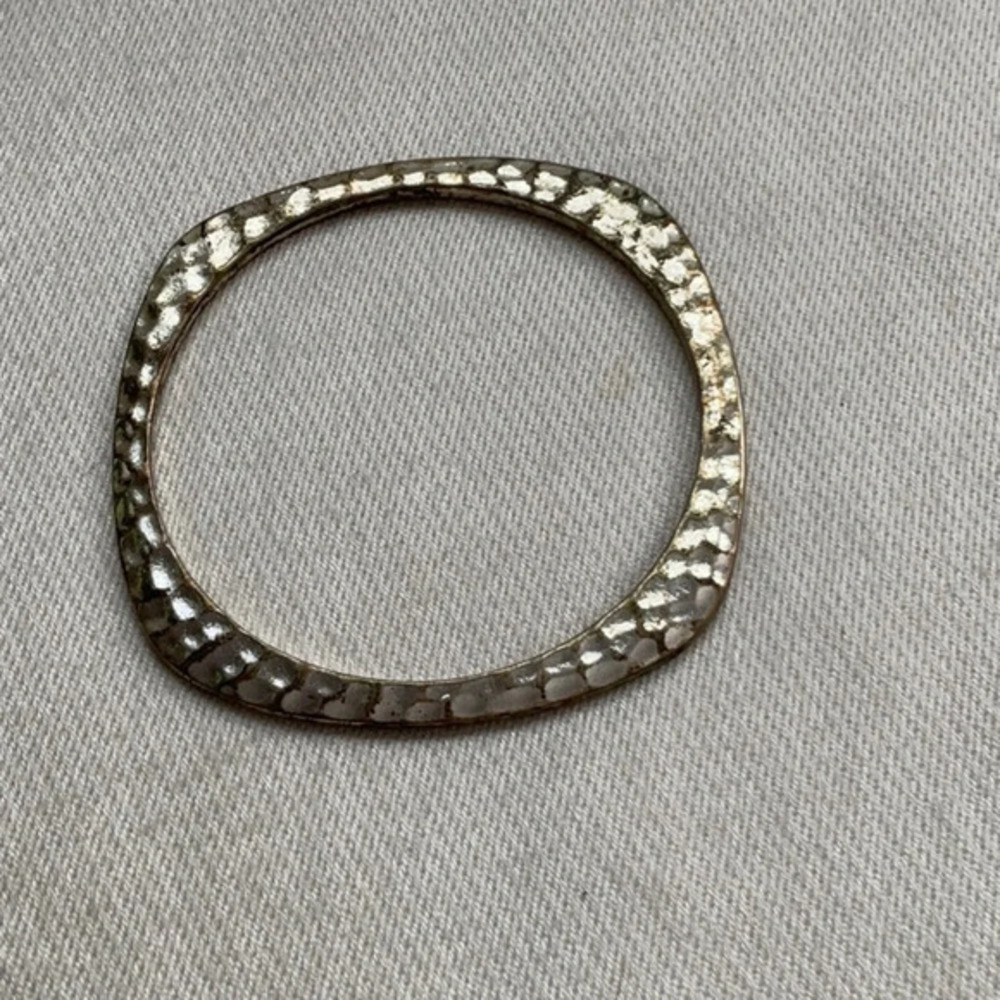 Silver plated bangle